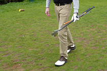 Confidently playing off the Tee. Click to enlarge.
