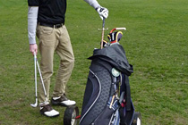 Taking out the Golf-Rest! Click to enlarge.